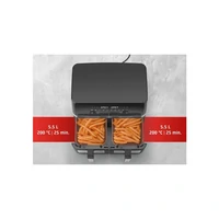 Friteza na vrući zrak CASO AirFry Duo Chef, 2-u-1, 2200 W