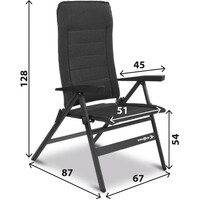 Kamp stolica BRUNNER Travelounger L