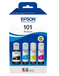 Epson EcoTank 101 (C13T03V64A) Multipack (BK,C,M,Y) original tinte