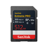 Memorijska kartica 512 GB, SANDISK Extreme PRO, SD, UHS-II, V90