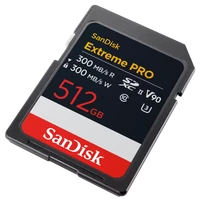 Memorijska kartica 512 GB, SANDISK Extreme PRO, SD, UHS-II, V90