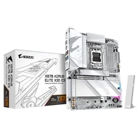 Matična ploča GIGABYTE X870 AORUS ELITE X3D ICE, DDR5, SATA3, USB4, DP, 5GbE, WiFi 7, AM5, ATX