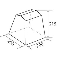 Kuhinjski šator BRUNNER Gusto NG III, 200 x 200 cm