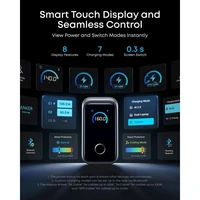 Punjač ANKER Prime, 160 W, GaN, 3 porta, Smart Display, crni