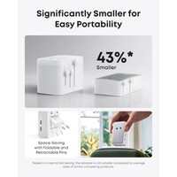 Putni adapter ANKER Nano 5-in-1, 20 W, bijeli