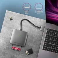 Čitač kartica AXAGON CRE-S3, USB-A, UHS-II, SD/microSD/CF, USB 3.2 Gen1