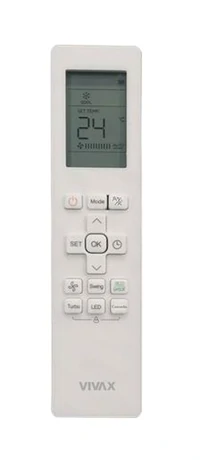 Unutarnja jedinica klima uređaja VIVAX ACP-09CH25AEHI/I+, zlatna