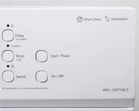 Perilica rublja VIVAX HOME WFL-120716CS, 7kg, 1200 o/min, 16 programa