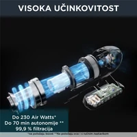 Bežični štapni usisavač ROWENTA RH99G1WO, X-Force Flex