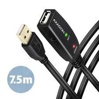 Produžni kabel AXAGON ADR-207, USB 2.0, aktivni, 7.5m