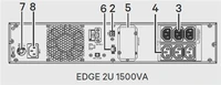 UPS VERTIV EDGE-1500IRT2UXL, 1500VA/1350W, Rack/Tower