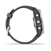 Pametni sat GARMIN fenix 7S, Stainless Steel/Graphite (010-02539-01)
