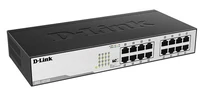 Switch D-LINK DGS-1016D/E, neupravljivi