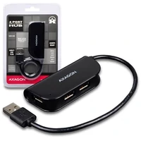 Hub AXAGON HUE-X4B, 4xUSB 2.0, crni