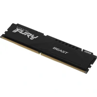 Memorija KINGSTON FURY Beast 16GB, DDR5, 6000MHz, EXPO, crna