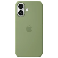 Maskica APPLE Silicone Back Cover MagSafe za APPLE iPhone 17, Green (MGEX4)