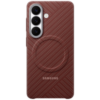 Maskica SAMSUNG Carbon Back Cover Magnetic za SAMSUNG Galaxy S26, crvena (EF-KS942SREGWW)
