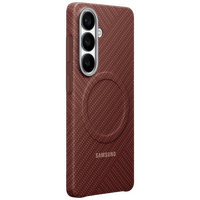 Maskica SAMSUNG Carbon Back Cover Magnetic za SAMSUNG Galaxy S26, crvena (EF-KS942SREGWW)