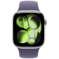 Pametni sat APPLE Watch S11 5G 42mm Silver Purple Rubber Strap M/L (MF8J4)