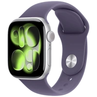 Pametni sat APPLE Watch S11 5G 42mm Silver Purple Rubber Strap M/L (MF8J4)