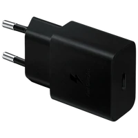Punjač SAMSUNG USB-C Fast Charger 15W + USB-C kabel 1m, crni (EP-T1510XBEGEU)