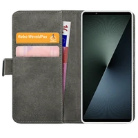 Maskica MOBILIZE PU-Leather Book Case, za Sony Xperia 1 VII, crna