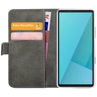 Maskica MOBILIZE PU-Leather Book Case, za Sony Xperia 10 VII, crna