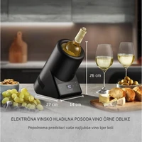 Vinska vitrina CASO VinoCase Black