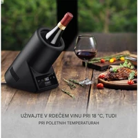 Vinska vitrina CASO VinoCase Black