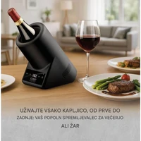 Vinska vitrina CASO VinoCase Black