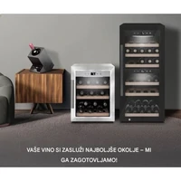 Vinska vitrina CASO WineCase One Black