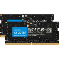 Memorija CRUCIAL 48 GB Kit (2x24 GB), DDR5, 5600 MHz, SODIMM, CL46, 1.1V
