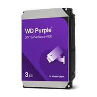 HDD 3TB, WD Purple, 3.5", SATA III, 5400rpm, 128MB