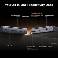 Docking stanica UGREEN Revodok Thunderbolt 5, 9u1