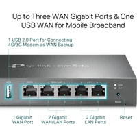 VPN router TP-LINK Omada ER605, Gigabit, 4x WAN