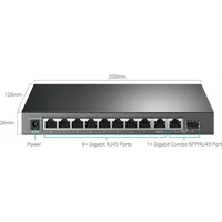 Switch TP-LINK, 10-portni, Gigabit, sa 8x PoE+ portova