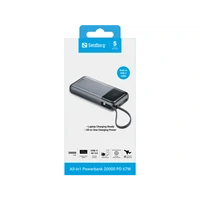 Powerbank SANDBERG All-in-1 20.000mAh PD67W