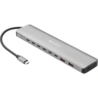 Docking stanica SANDBERG USB-C, 8xUSB-C + 2xUSB-A, 100W