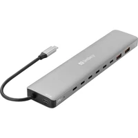 Docking stanica SANDBERG USB-C, 8xUSB-C + 2xUSB-A, 100W