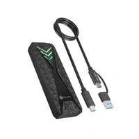 Kućište ICYBOX E0019272, za M.2 NVMe SSD, USB-C 3.2 Gen 2, RGB