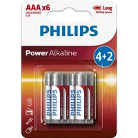 Baterije PHILIPS AAA, 4+2 kom