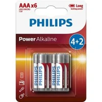 Baterije PHILIPS AAA, 4+2 kom