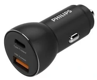 Auto punjač PHILIPS, USB-A/USB-C, 36W, Fast Charge
