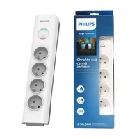 Prenaponska zaštita PHILIPS SPN7040WA, 4 utičnice + 2xUSB