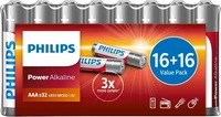 Baterije PHILIPS AAA 16+16, 32 kom
