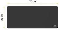 Podloga za miš PORT Pro Office, 30x70cm, crna