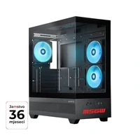 Stolno računalo MSGW Gamer A122, AMD Ryzen 5 5600X, 16GB, RTX 5060, SSD 1 TB, FreeDOS