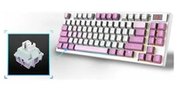 Gaming tipkovnica MSI Forge GK600 TKL W, ljubičasta, US