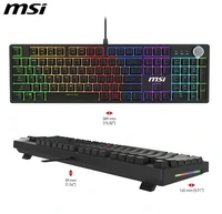 Gaming tipkovnica MSI Forge GK320, Red Switch, US