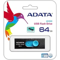 USB memorija ADATA UV320, 64GB, USB 3.2, crno-plava